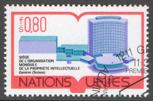 United Nations Geneva Scott 64 Used